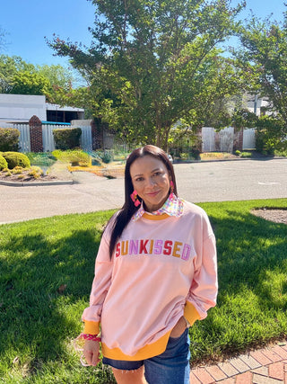 " Sunkissed" Oversized Sweatshirt