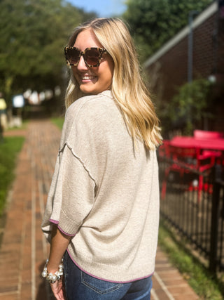 Cozy Oat Sweater