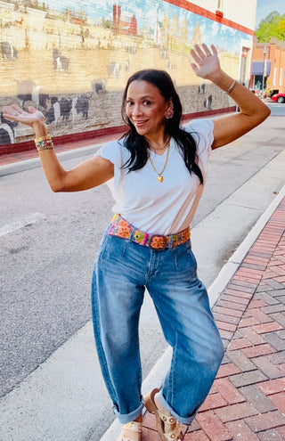 Risen | Barrel Babe Jeans