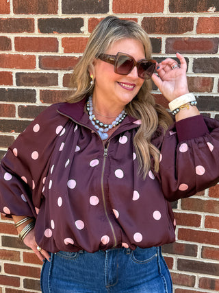 Dot & Dazzle Bubble Jacket