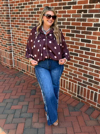 Dot & Dazzle Bubble Jacket