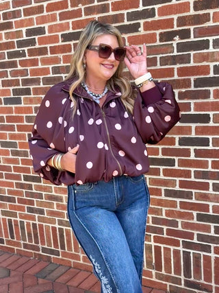 Dot & Dazzle Bubble Jacket