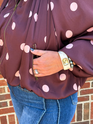 Dot & Dazzle Bubble Jacket