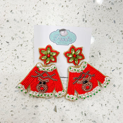 Christmas Ugly Sweater Earrings