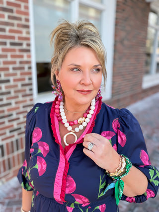 The Bloomline Midi Dress