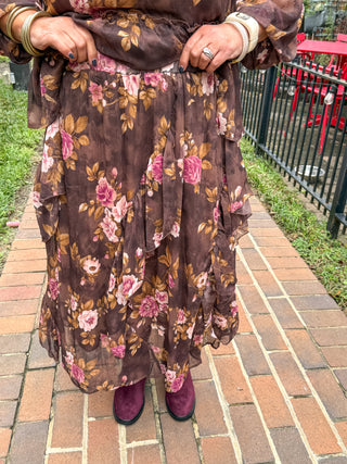Blooming Grace Skirt Set