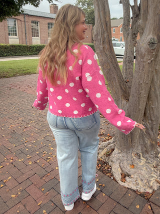 Embroidered Classic Denim Pants