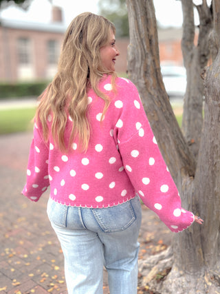 The Dotted Stitch Cardigan