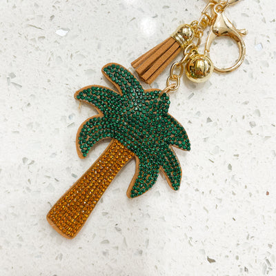 Palm Tree Keychain