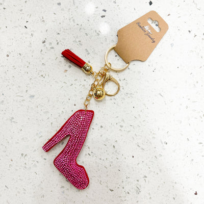 High Heel Keychain