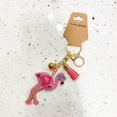 Flamingo Keychain