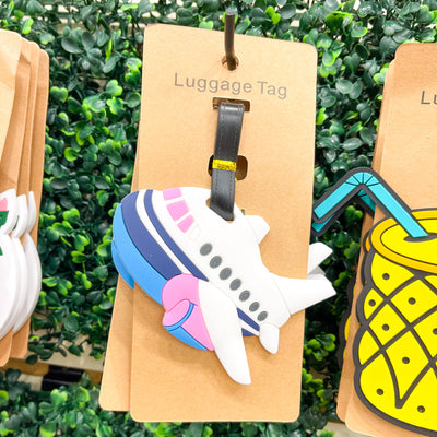 Airplane Luggage Tag