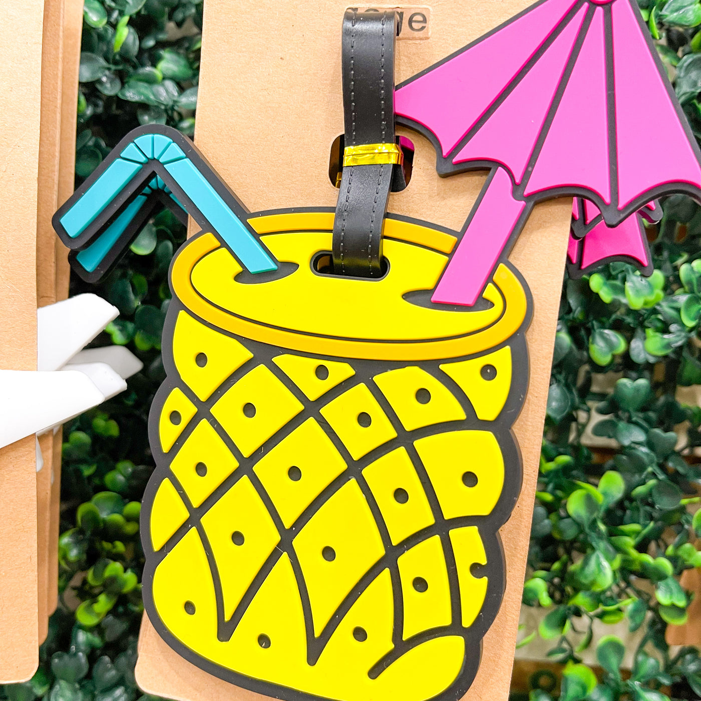 Pineapple Drink Luggage Tag