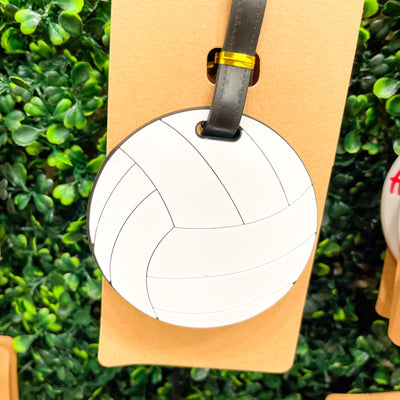 Volleyball Luggage Tag