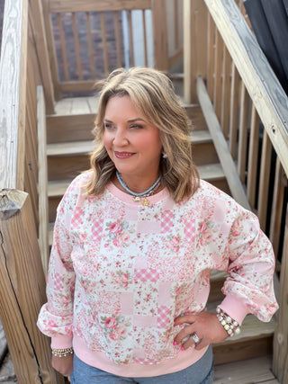 Meadow Dream Oversized Sweatshirt