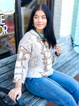 Bloom Theory Knit Sweater | Oatmeal