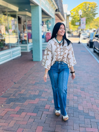 Bloom Theory Knit Sweater | Oatmeal