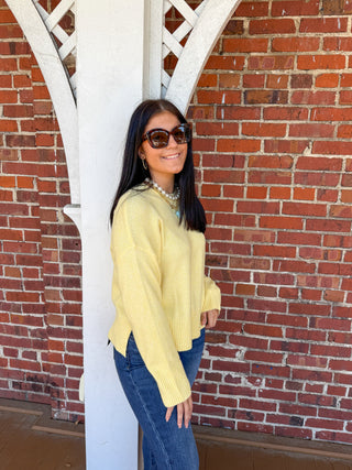 Cozy Kickoff Knit Sweater