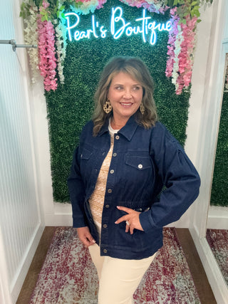 Joyful Essence Denim Jacket