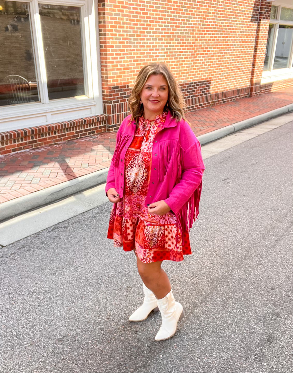 Western Glam Mini Dress