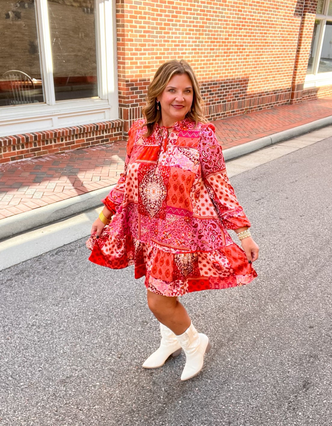 Western Glam Mini Dress