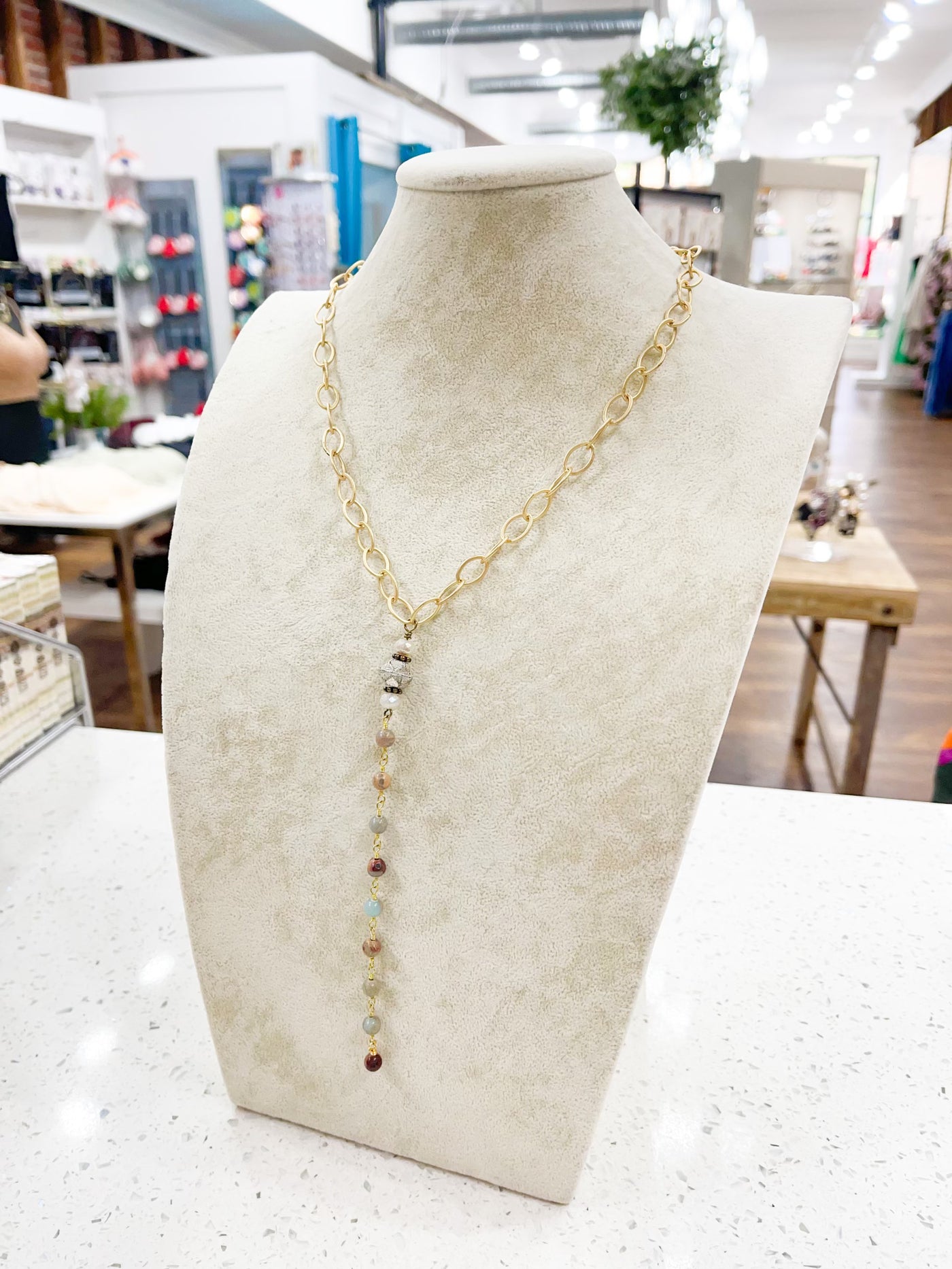 Midway Mid-Stone Necklace