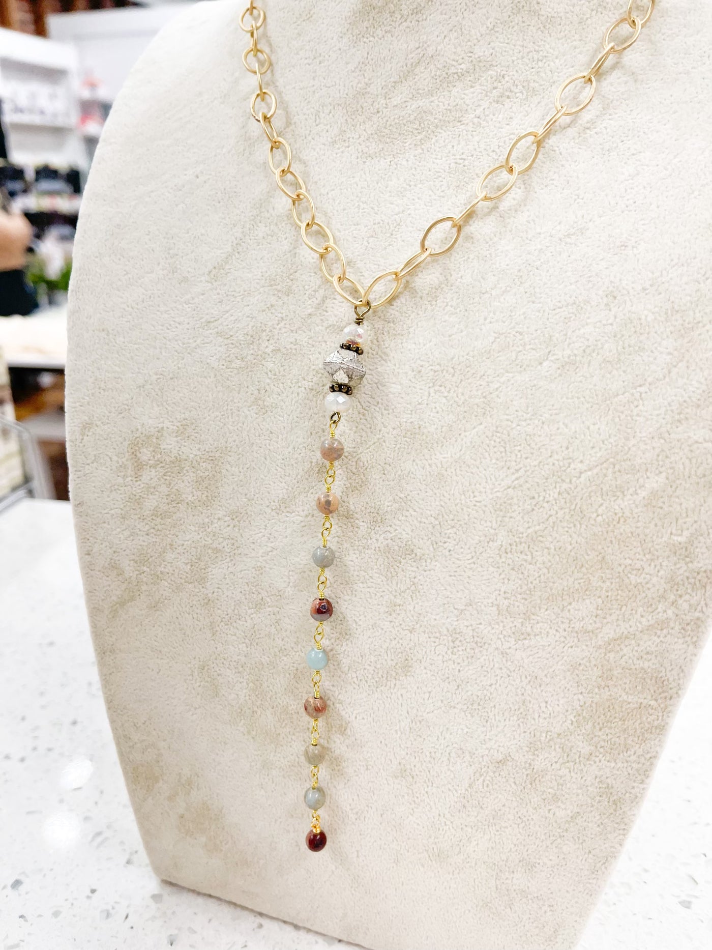 Midway Mid-Stone Necklace