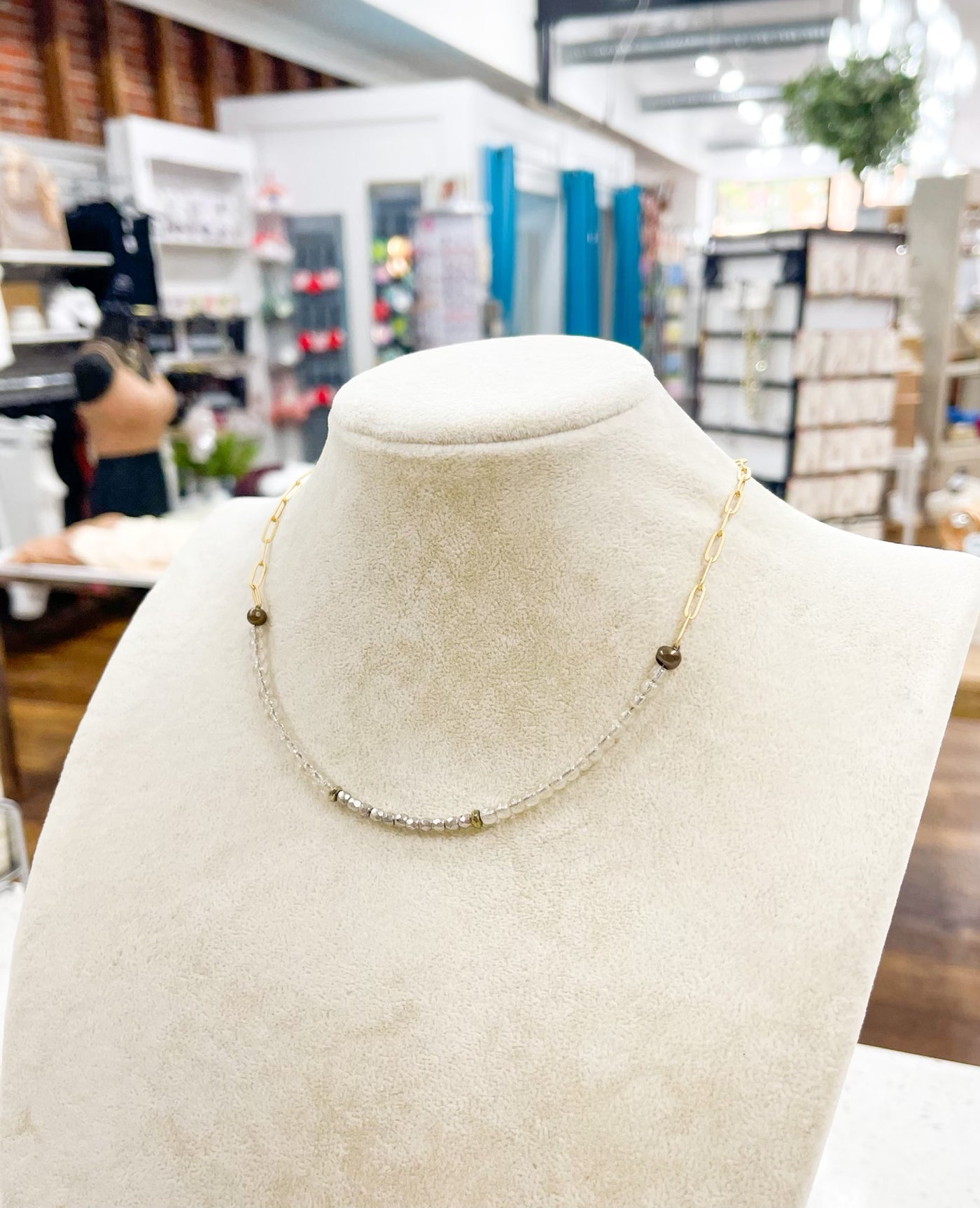 The Path Crystal Necklace
