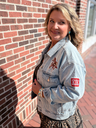 Sweetheart of the West Denim Jacket