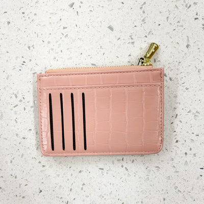 Pink Leather Wallet