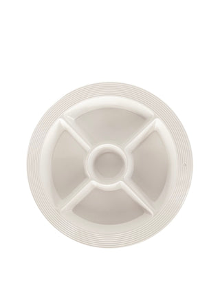 Pinstripes Divided Melamine Dish