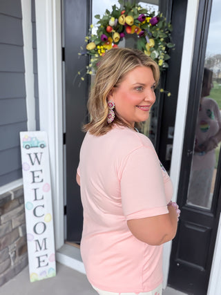 The "Eggstra" Sparkle Tee