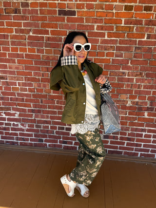 Olive Fusion Jacket
