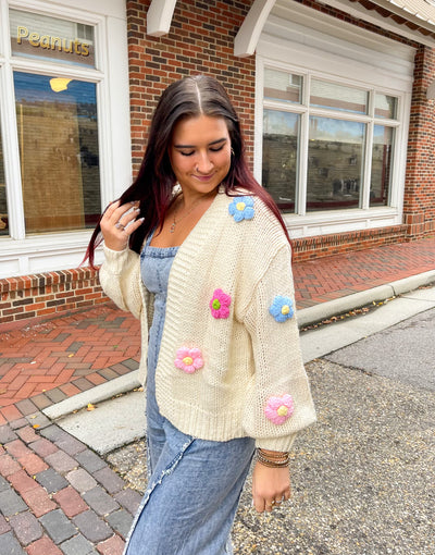 Happy Floral Cardigan