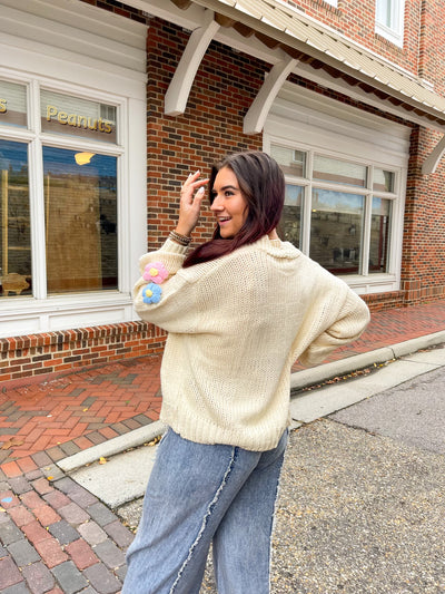 Happy Floral Cardigan