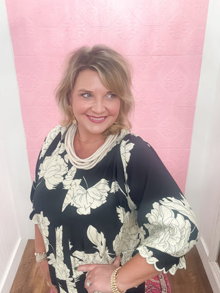 Shadow Bloom Blouse