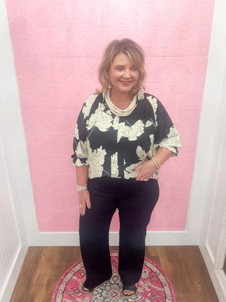 Shadow Bloom Blouse