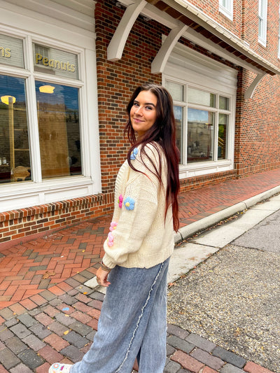 Happy Floral Cardigan