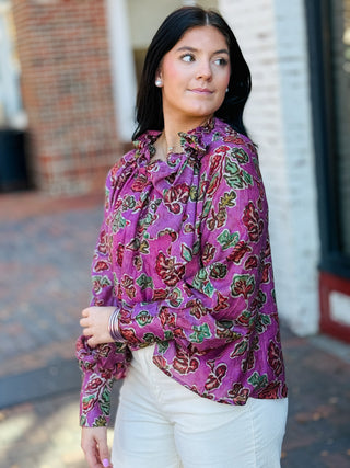 Bow & Bloom Blouse