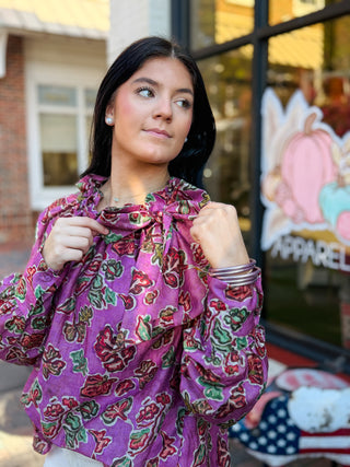 Bow & Bloom Blouse