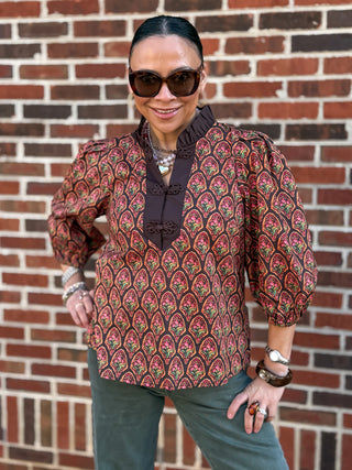 The Rosalie Ruffle Blouse