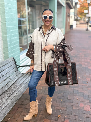 Cocoa Charm Blouse