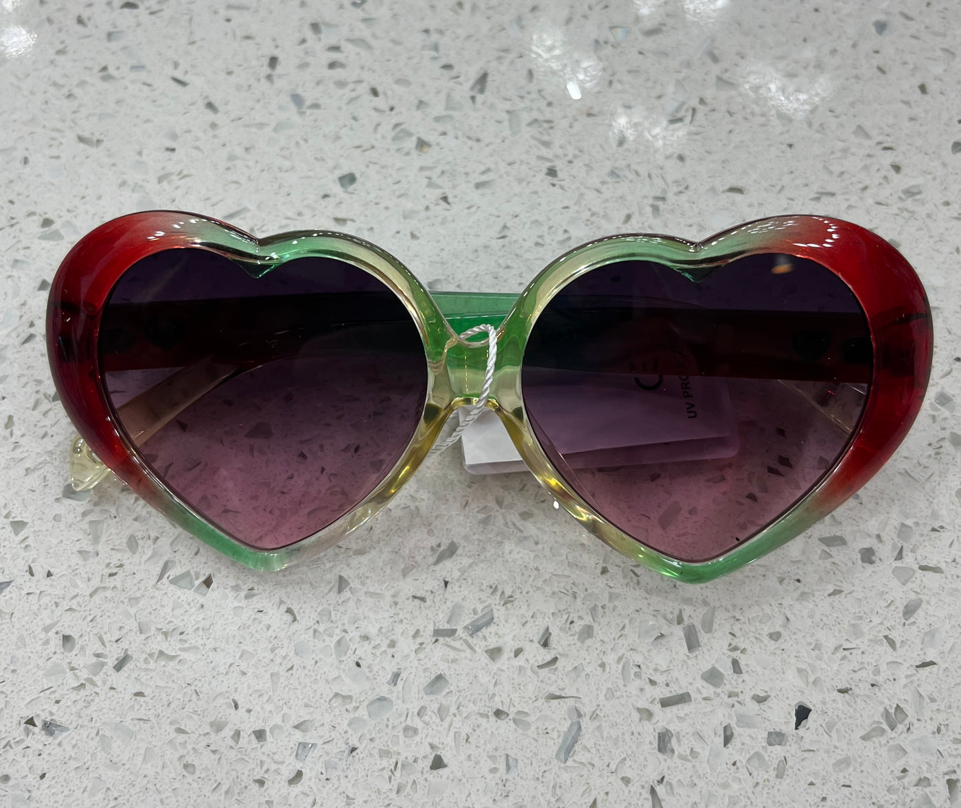 Lovely Heart Shaped Frame Sunglasses