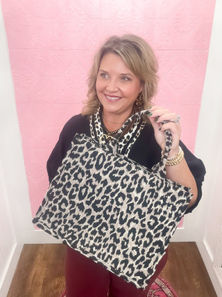 Wild At Brunch Blouse | Black