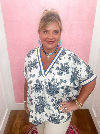 Mist & Bloom Blouse