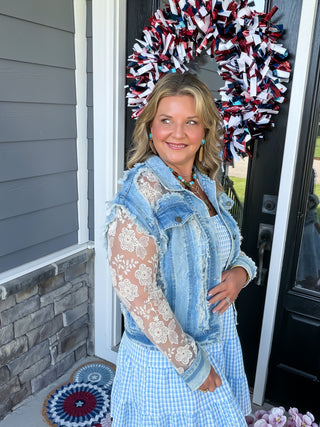 Garden Light Denim Jacket