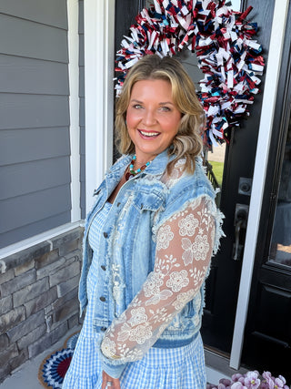 Garden Light Denim Jacket
