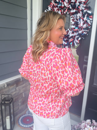 Pretty Wild Ruffle Blouse