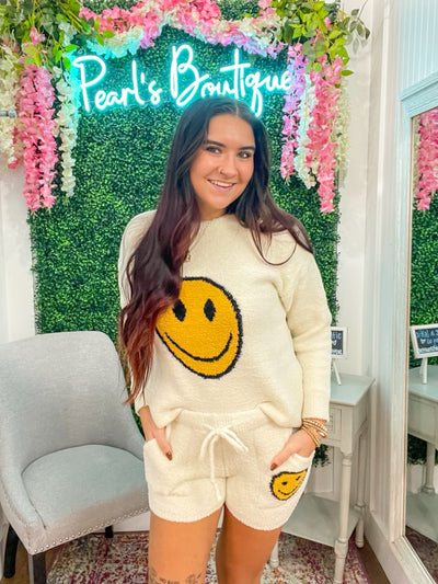 Happy Face Shorts