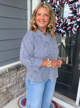 Weekend Stripe Blouse